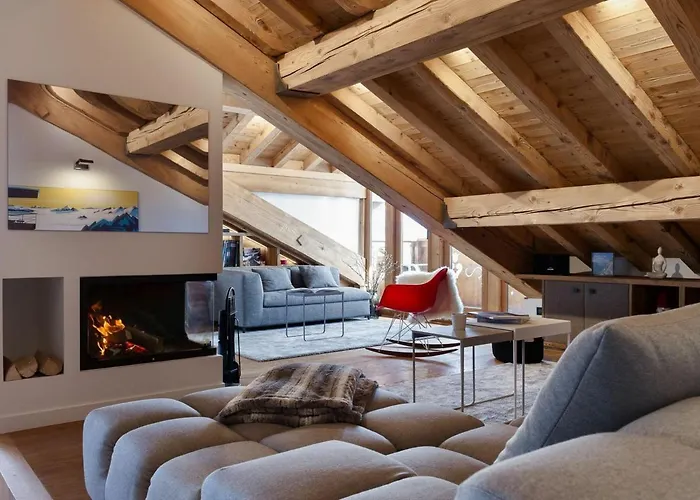 Appartement Contemporain Avec Sauna, Cheminee Et Parking Au Centre De Courchevel 1850 - Fr-1-564-35